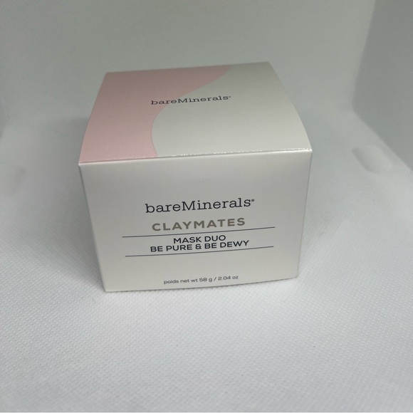 Bareminerals flatmates mask duo BE PURE & BE DEWY BRAND NEW 2.04oz - Picture 5 of 8